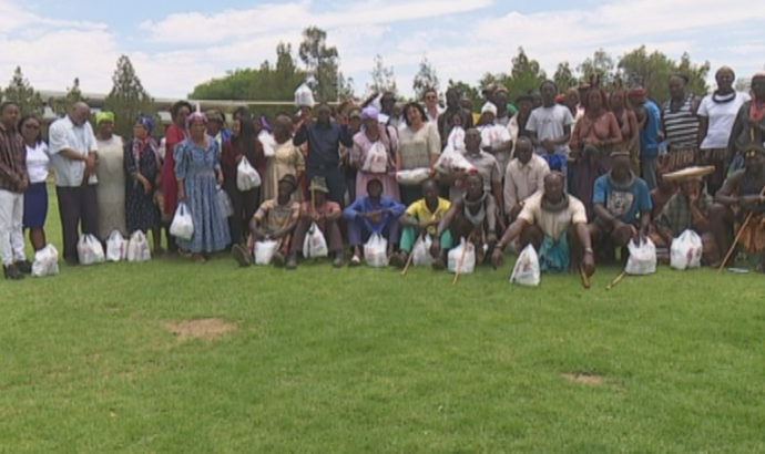 Moses van der Byl Primary School treats elders in central Katutura 