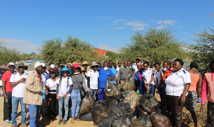 NAMPA hosts a clean-up campaign at Okahandja Park 