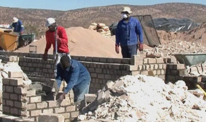 The construction of the Opuwo Rural Constituency office progressing well