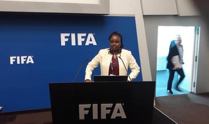 Sibanda helps young Namibians after completing FIFA Master’s
