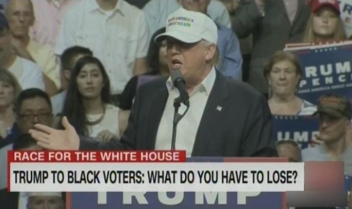 Trump seeks African American vote