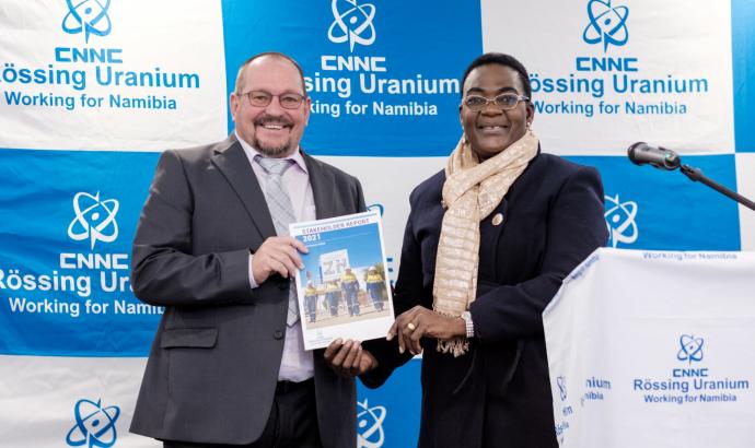 Namibia surpasses Australia and Canada in production of uranium oxide 