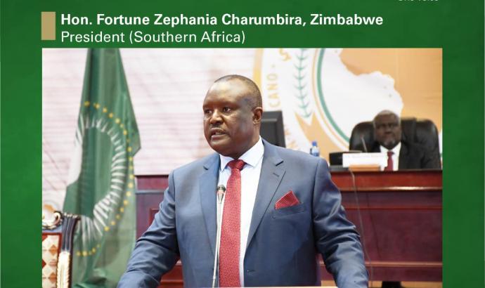 Pan African Parliament President thanks Namibia for its support
