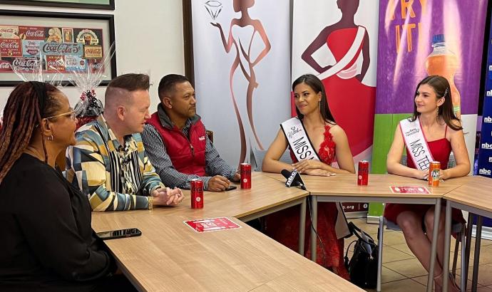 Coca-Cola Namibia appoints newly crowned Miss Namibia  Miss Teen Namibia as Ambassadors