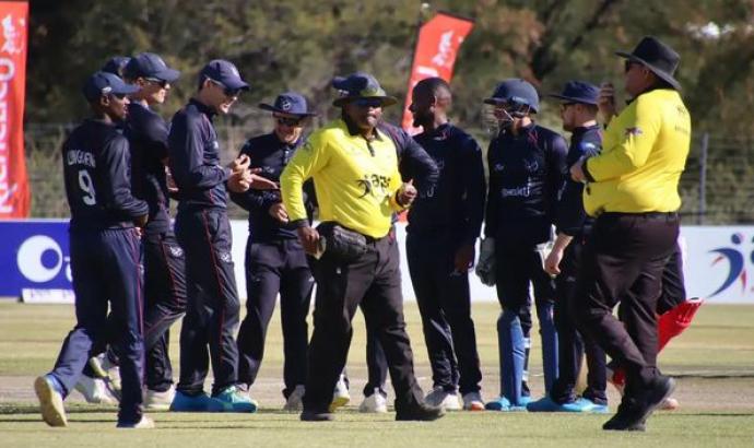 Namibia defeat Hong Kong to win 50 over Castle Lite Series 