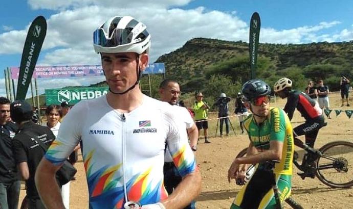 Miller  Strauss win African mountain Bike Championships