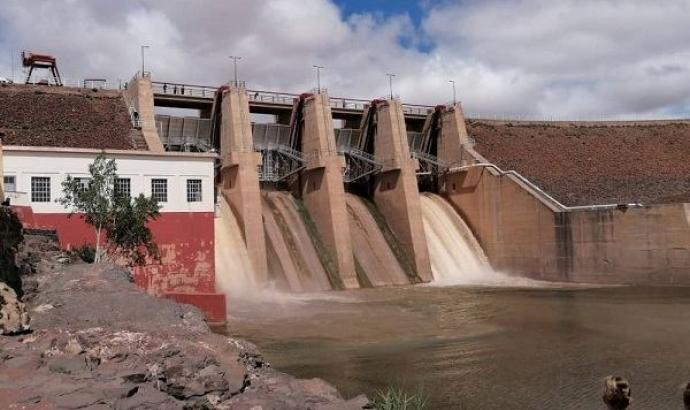 NAMWATER opens three sluices at Hardap Dam to manage increased inflow